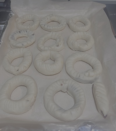 Kaak e'nakache ready to bake